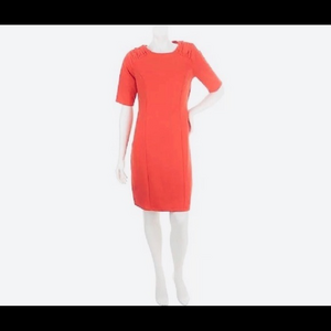 Dennis by Dennis Basso QVC Sheath Dress‎ M